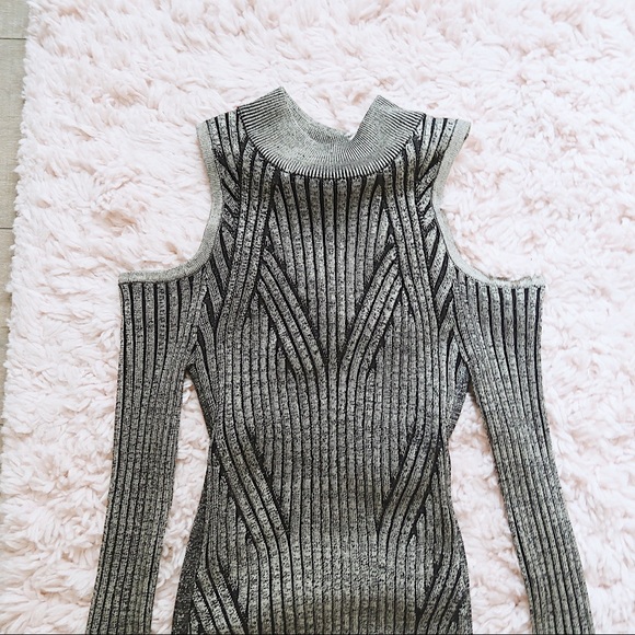 Ribbed Mock Dress Bodycon Dress - Picture 6 of 7